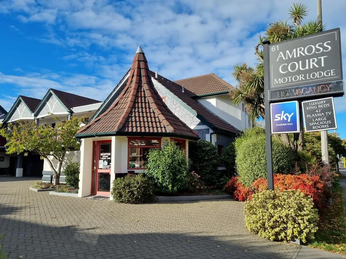 Amross Court Motel Christchurch New Zealand